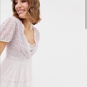 Needle & Thread Lavendar Tulle Dress sz 4 NWT